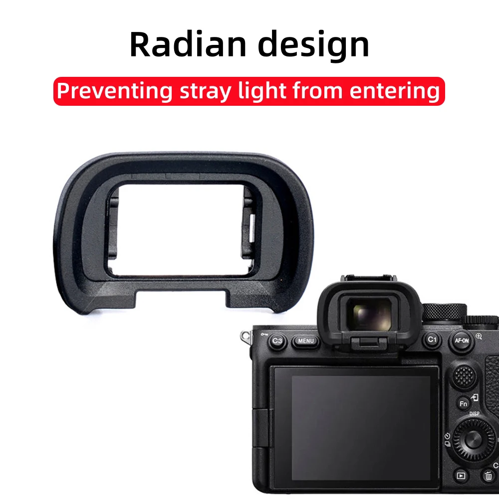 A7R5 A7S3 A7SM3 A1 A7R 카메라 액세서리용 하드 플라스틱 FDA-EP19 아이컵 뷰파인더 아이피스 EP-19 보호대 교체품
