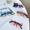 3Pcs Kids Children Sunglasses UV400 Outdoor Anti-Glare Sun Glassess Rimless Casual Bear Shape Boy Girl Eyewear 2