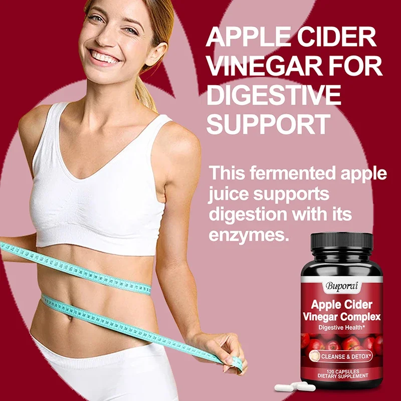 Apple Cider Vinegar Supplement Detoxification Weight Management
