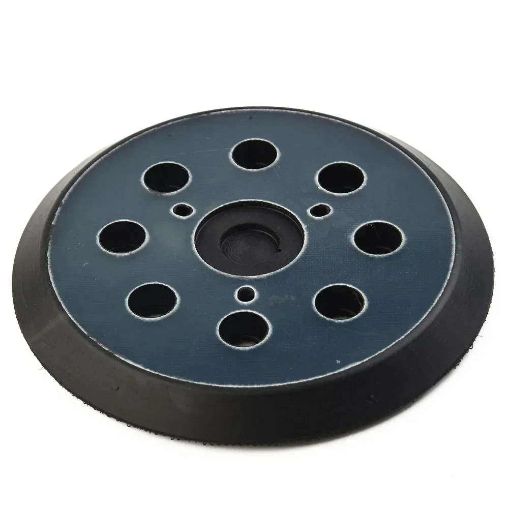 5 Inch 8 Hole Sanding-Pad For Makita 743081-8 BO5030 BO5031 BO5041 PU 125mm Sander Pad Round Hook And Loop Abrasives Power Tools sanding pads