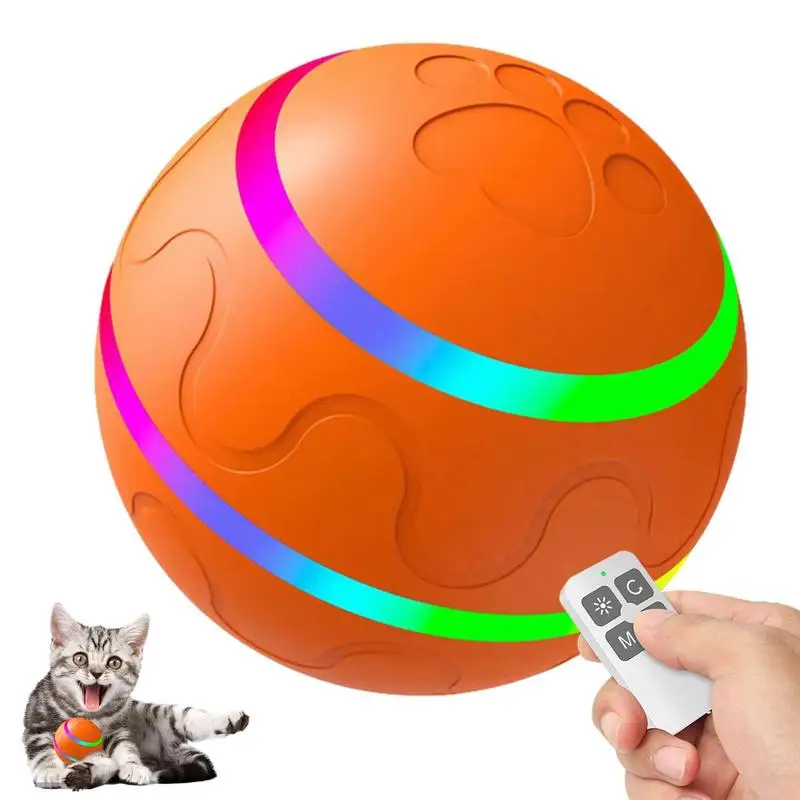 Dog Ball Lights Makes Noise Ball Dog Moves Dog Ball Lights Moves Dog Ball Aliexpress