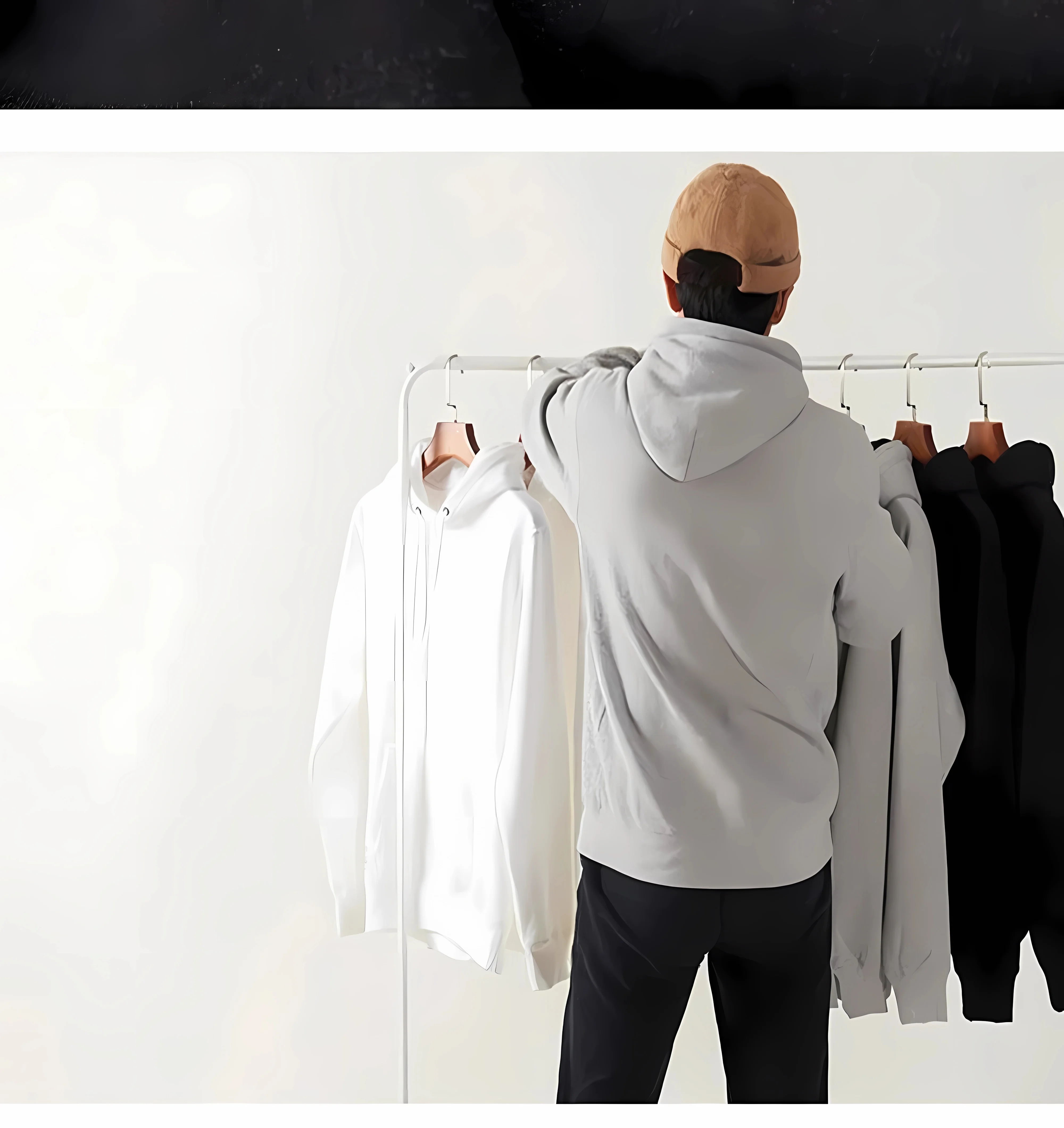 necessityHoodie Dark Gray