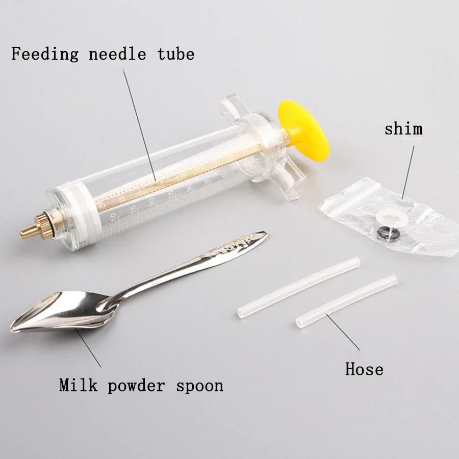Parrot Juvenile Plastic Feeding Device 1pc for parrot feeder