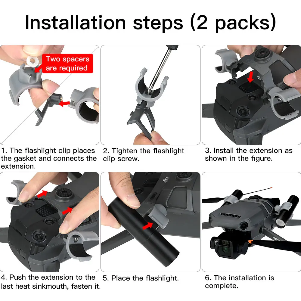  Mavic 3 Zoeklicht ߰  Licht Zaklamp ȣ  Sterk Licht Voor for Dji Mavic 3 Drone Accessoires