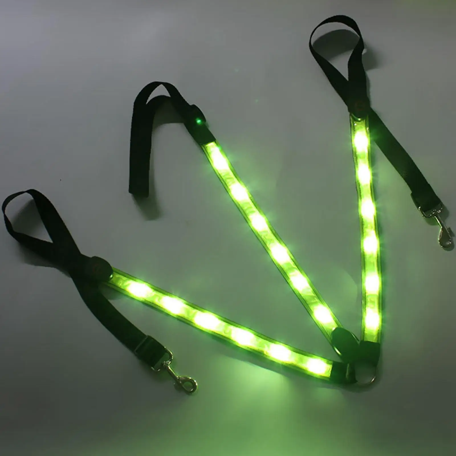 LED Horse Breastplate Collar Harness LED Strips Horse Chest Strap Battery Operated Belt Adjustable Equestrian Safety Gear 5