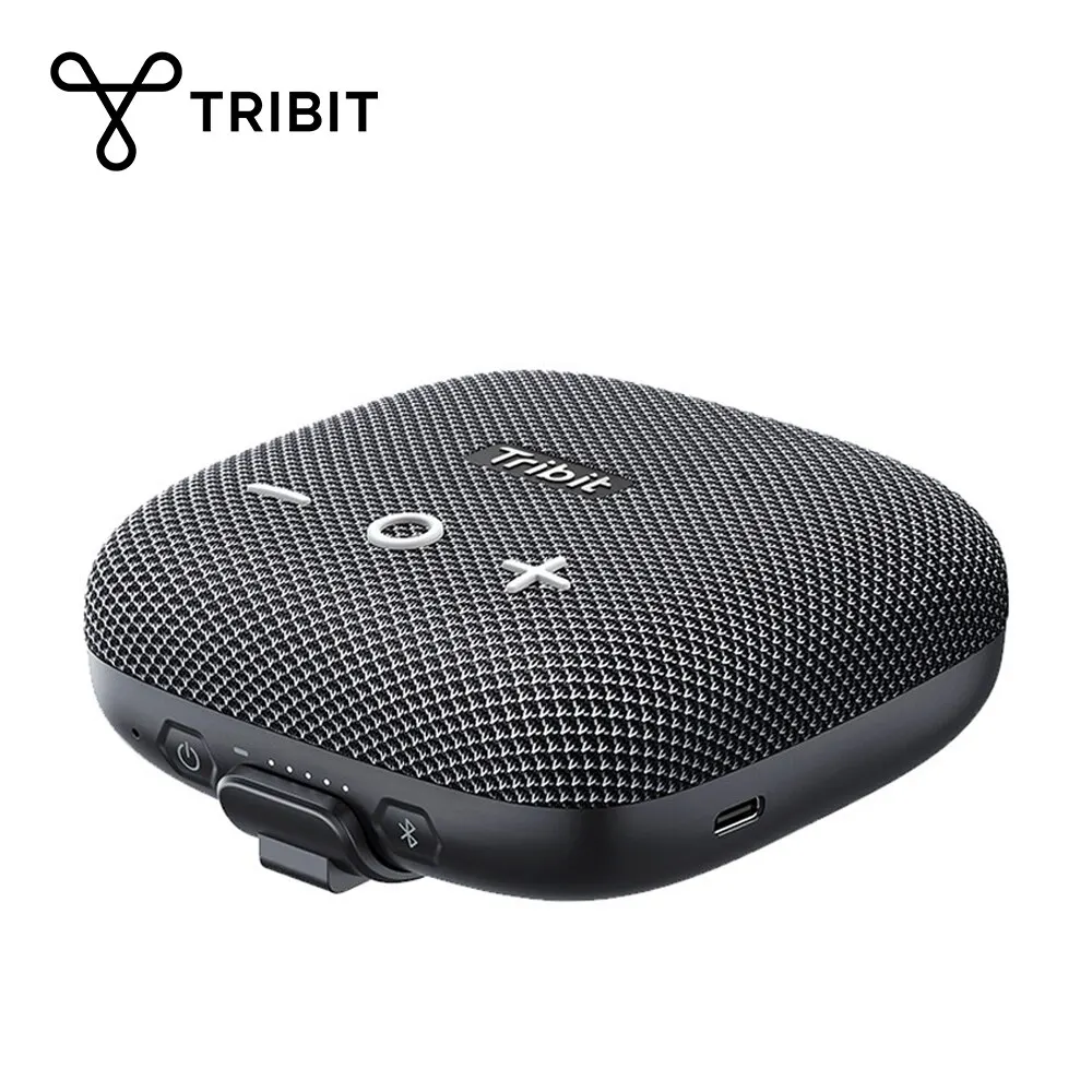   Tribit StormBox 마이크로 2 휴대용 블루투스 스피커, 90dB 큰 소리, 깊은 저음, IP67 방수, 캠프 소형 스피커 내장 스트랩 