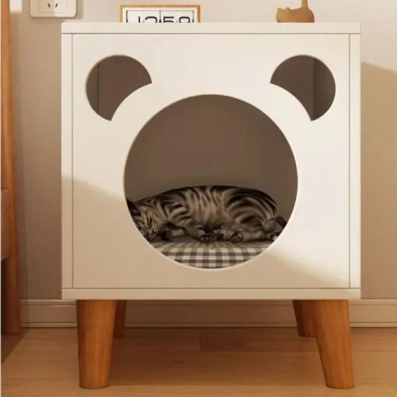 Cat Nest Shopkeeper Bedside Table Small Multifunctional Cat House Locker Bedside Pet Nest