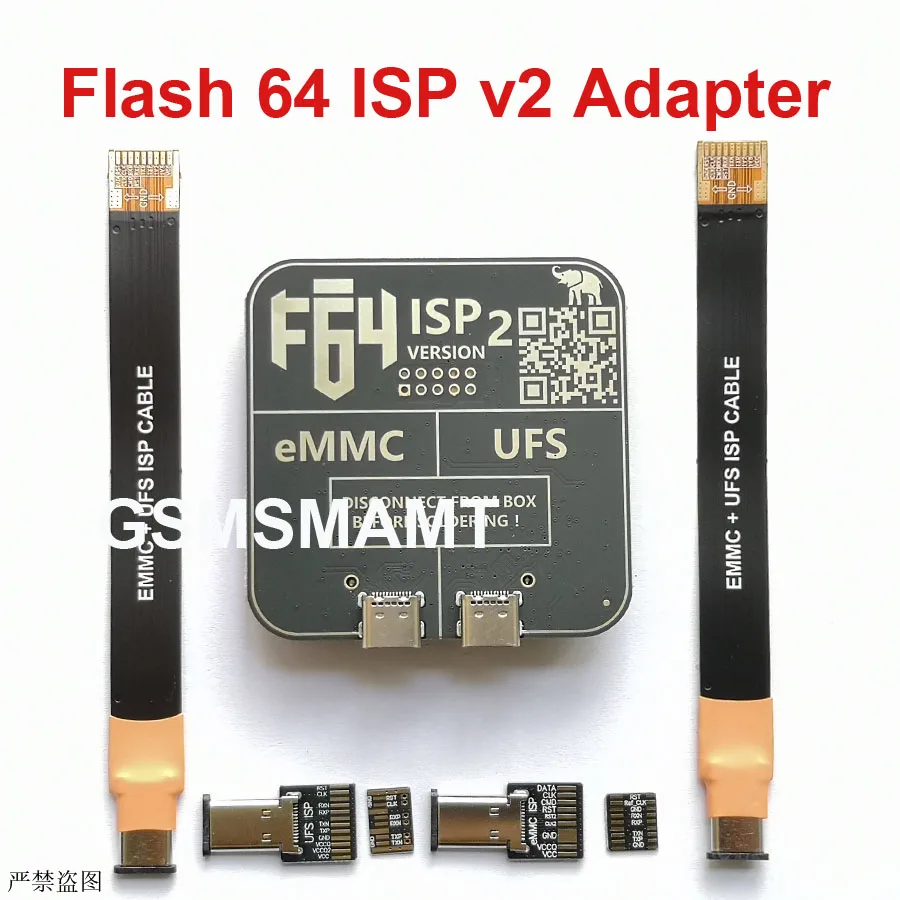 최신 F64 f64 isp v2 어댑터 세트 (FPC V2 EMMC UFS 도구 포함)