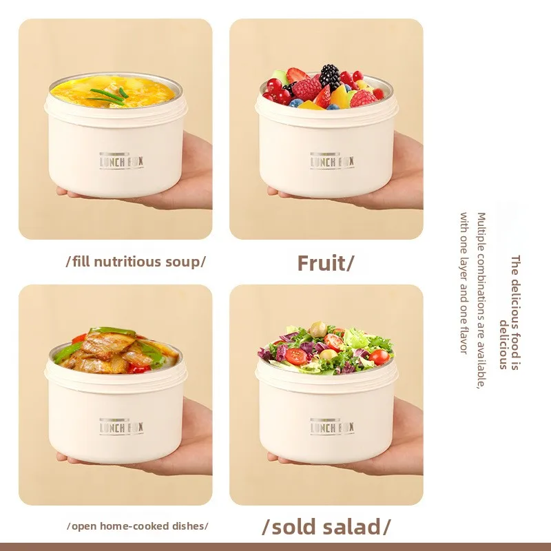 Stainless Steel Insulated Lunch Box for Work and School