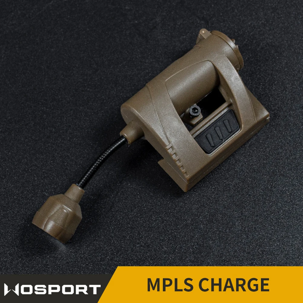 Description Picture 6 of itemMPLS CHARGE Airsoft Helmet Light 3 Modes LED Outdoor Lamp Nylon Energy-saving Strong for Hunting Camping Airsoft Equipment
