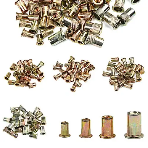 flat head rivet nuts kit inserir nutsert 03