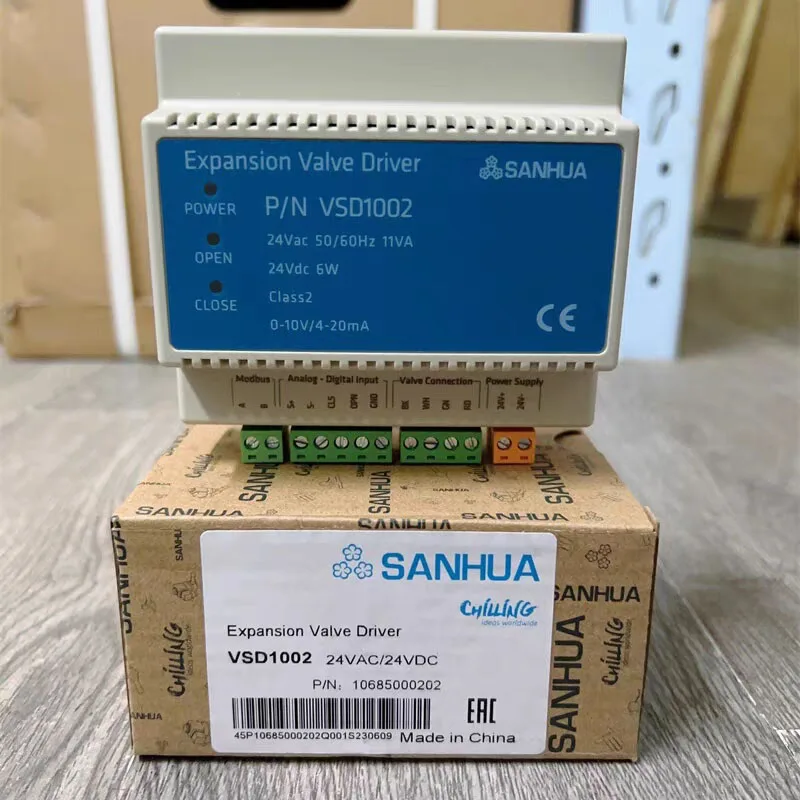 Universal Exv Driver Sanhua Electronic Expansion Valve Driver P/N VSD1002 for all VPF series ...
