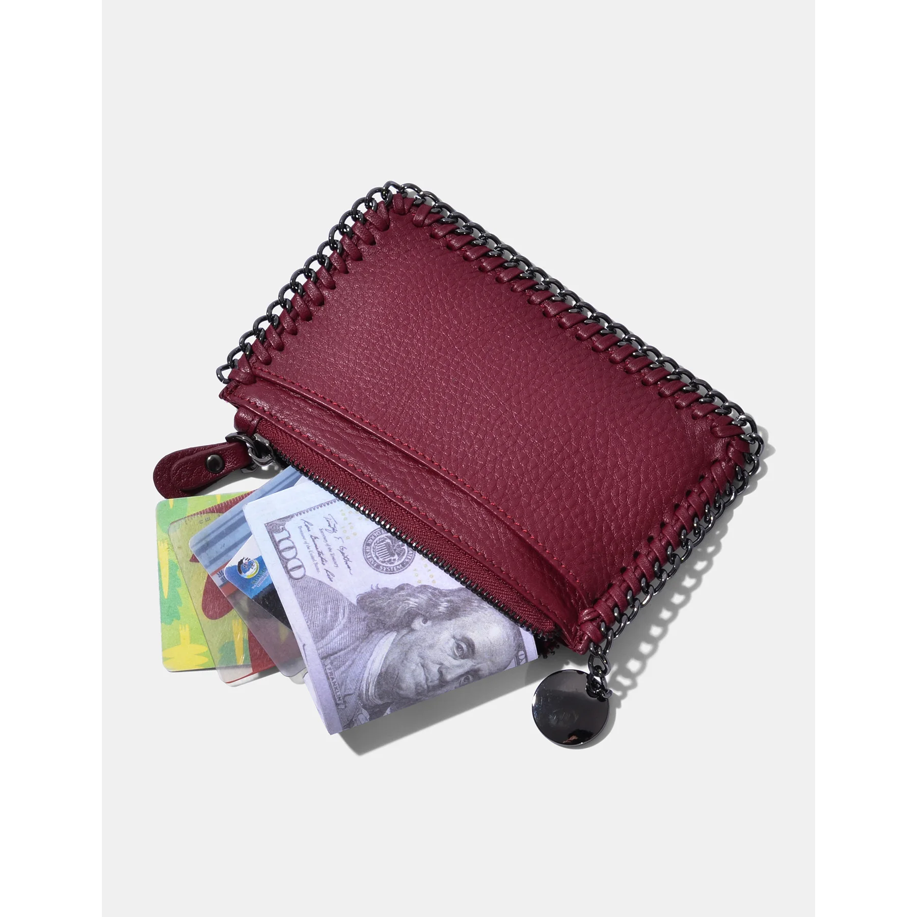 Pu Leather Purse Casual Card Wallet Small Cute ID Holder Fashion Clutch Bag Cute Wallet Purse Mini Card Holder