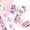 120pcs Cute Sanrio Kuromi My Melody Stickers Roll Kawaii Cartoon Thank You Sealing Labels Sticker Anime Vinyl Decoration Decals 3