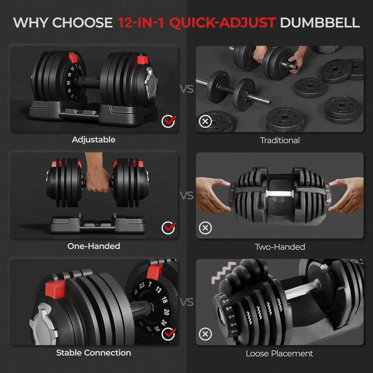 Adjustable Dumbbell Set 6