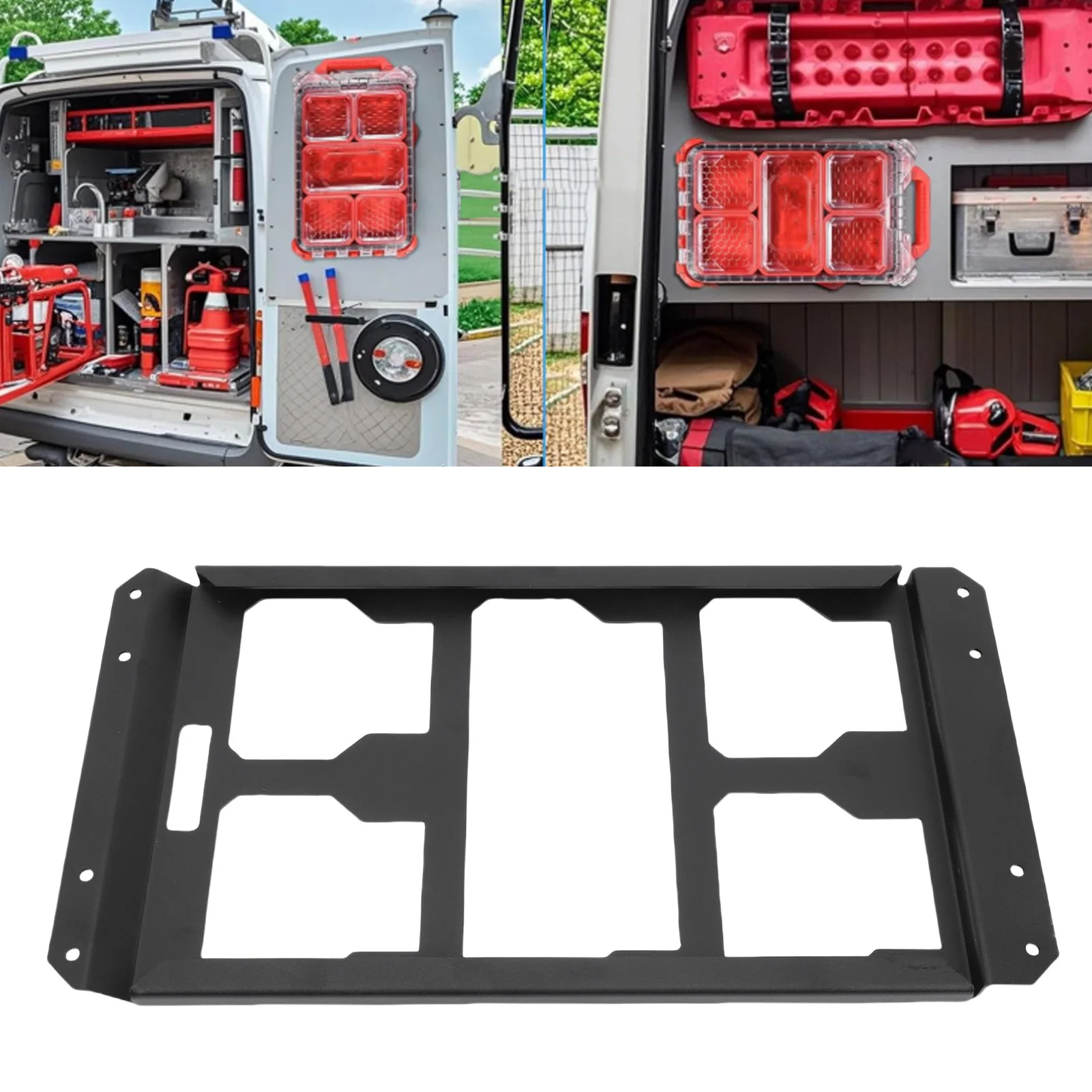 고하중 용량에 적합한 장착 플레이트 공간 절약형 헤비듀티 공구함 장착 플레이트 차량 바닥용 균열 방지 장착 플레이트