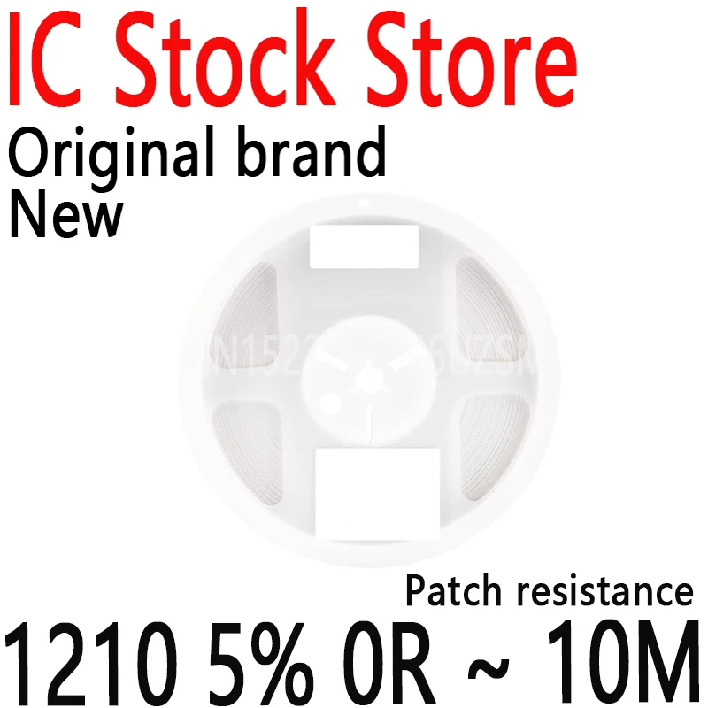 5000 Pz Resistore Smd 1/2W 0 1 10 39 100 150 220 330 Ohm 1K 2.2K 10K 100K 0R 1R 10R 100R 150R 220R 330R 1M Ohm 1210 5% 0R ~ 10M
