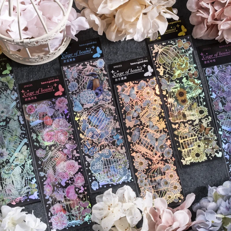 

Наклейки для домашних животных в виде клетки, 2 листа