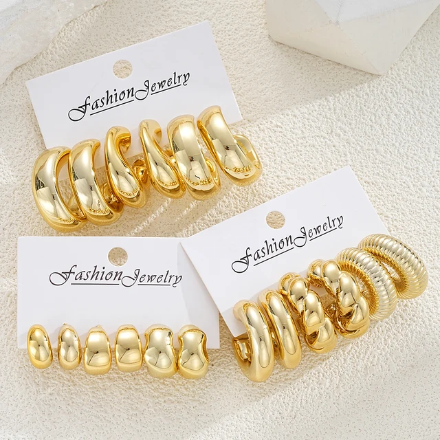 Elise Vintage Elegant Earrings Set 4