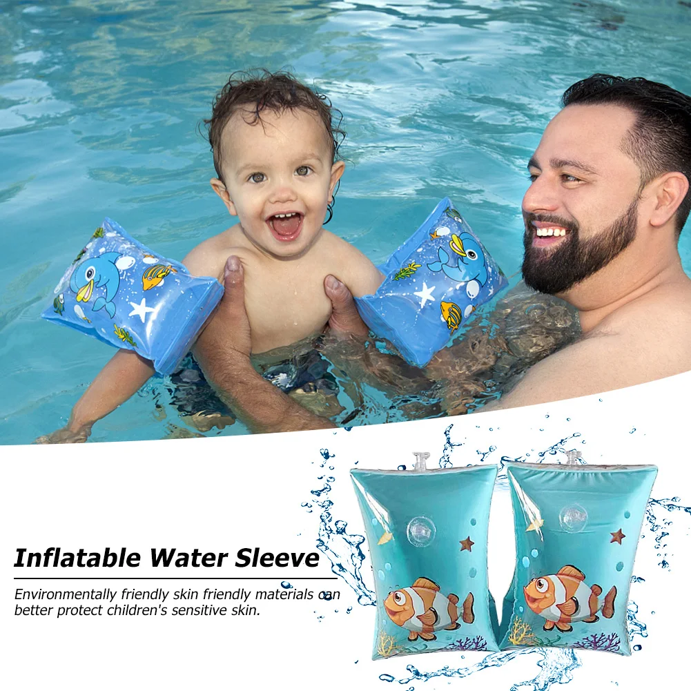 Learning Inflatable Arm Floating Children Sleeves Swim Ring Armlets Swim Circle 