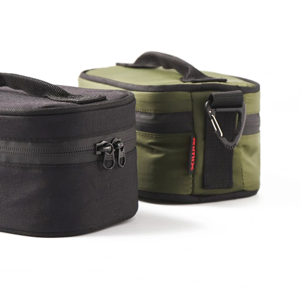 Outdoor Camping Tableware Lunch Box Storage Bag Portable Aluminum Thermal Picnic Bento Box Insulation Food Case Carrier Bag