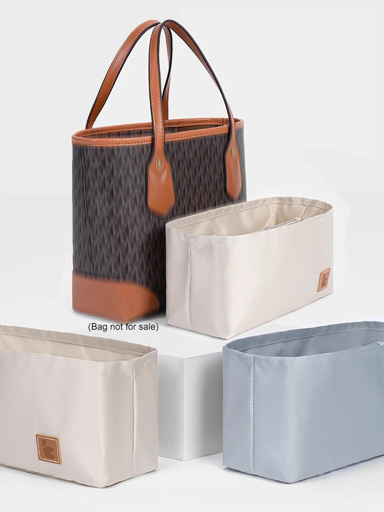 Fit for MK Eva super small Tote bag Insert bag with inner liner Women's satin Organizer bag Inner bag