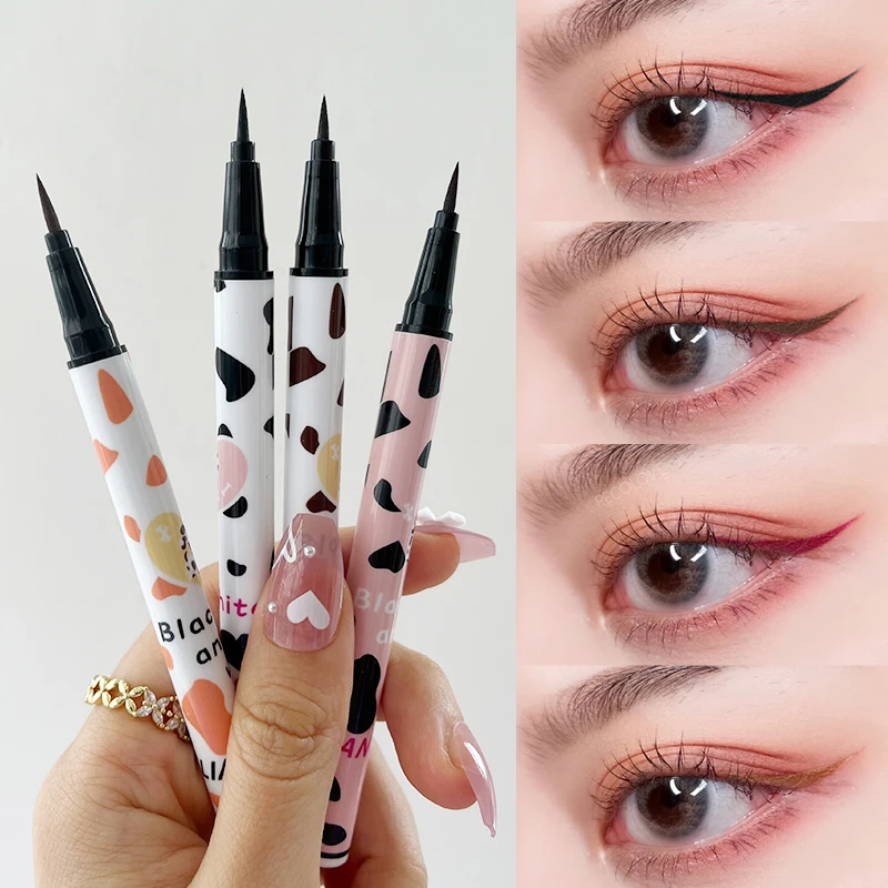 

Подводка для глаз HEALLOR, карандаш стойкий без пятен, Быстросохнущий карандаш с коричневым шелкопрядом, жидкие тени для глаз, косметика для красоты и макияжа