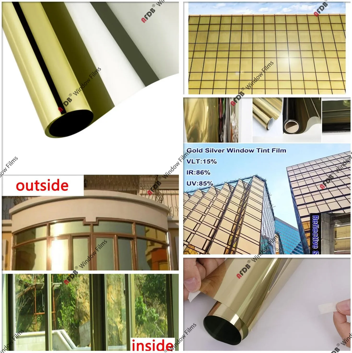 Window Film Total Blackout Window Self Adhesive Film White Mirror Opaque Privacy Protective Glass Sticker for Bathroom Kitchen Vinyl 2 Meter