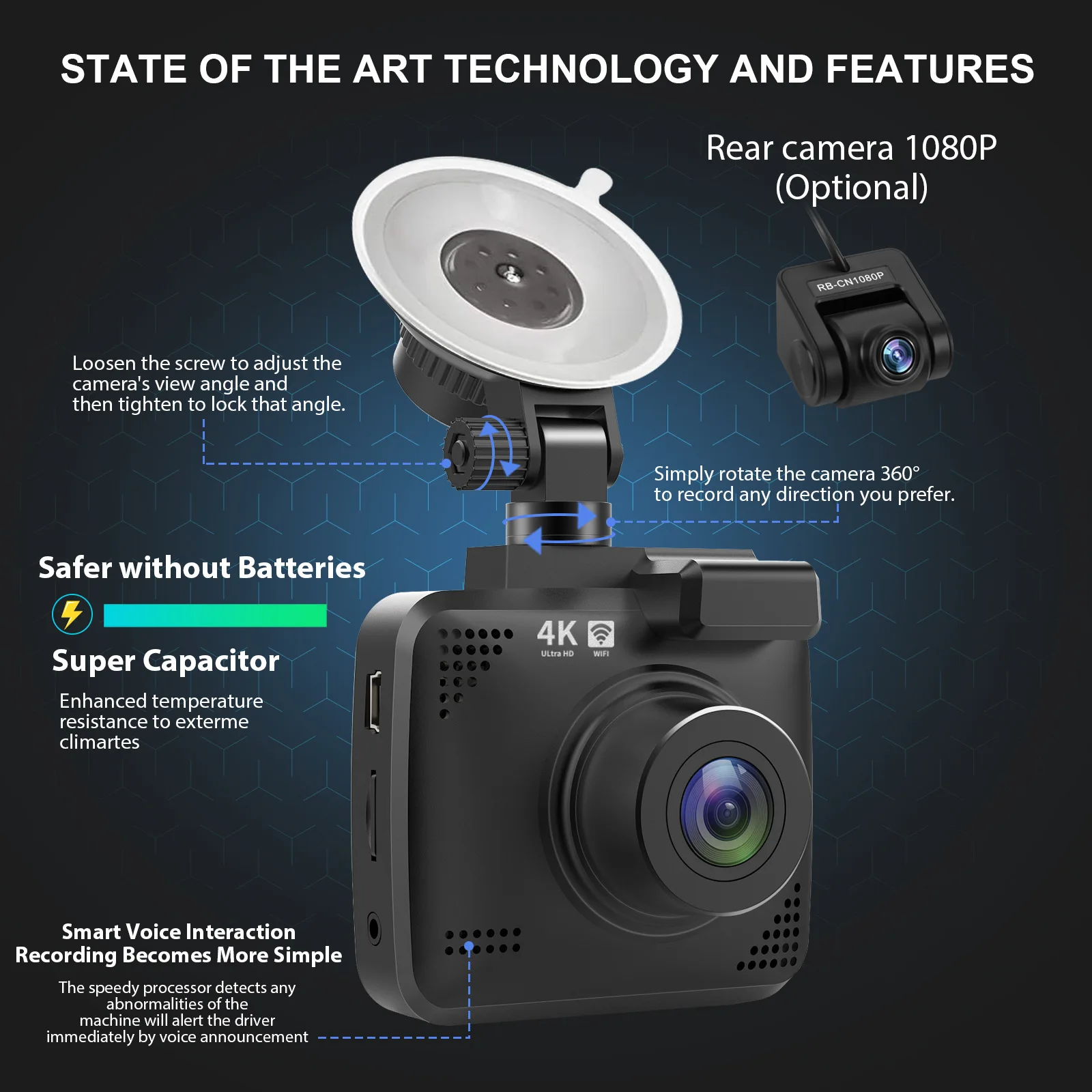 ڵ ī޶  ķ, 4K GPS , 24 ð  , DVR Ķ ü ̴ ī޶, ʵ , ڵ  dvrs