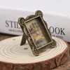 Furniture Toys 1:12 Dollhouse Picture Frame Miniature European Vintage Photo Frame for Dollhouse Accessories Cute 2
