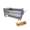 China Industrial Fresh Yam Konjac Washing And Peeling Machine Vegetable Washer Shell Carrot Dates Potato Cleaning Machine 1