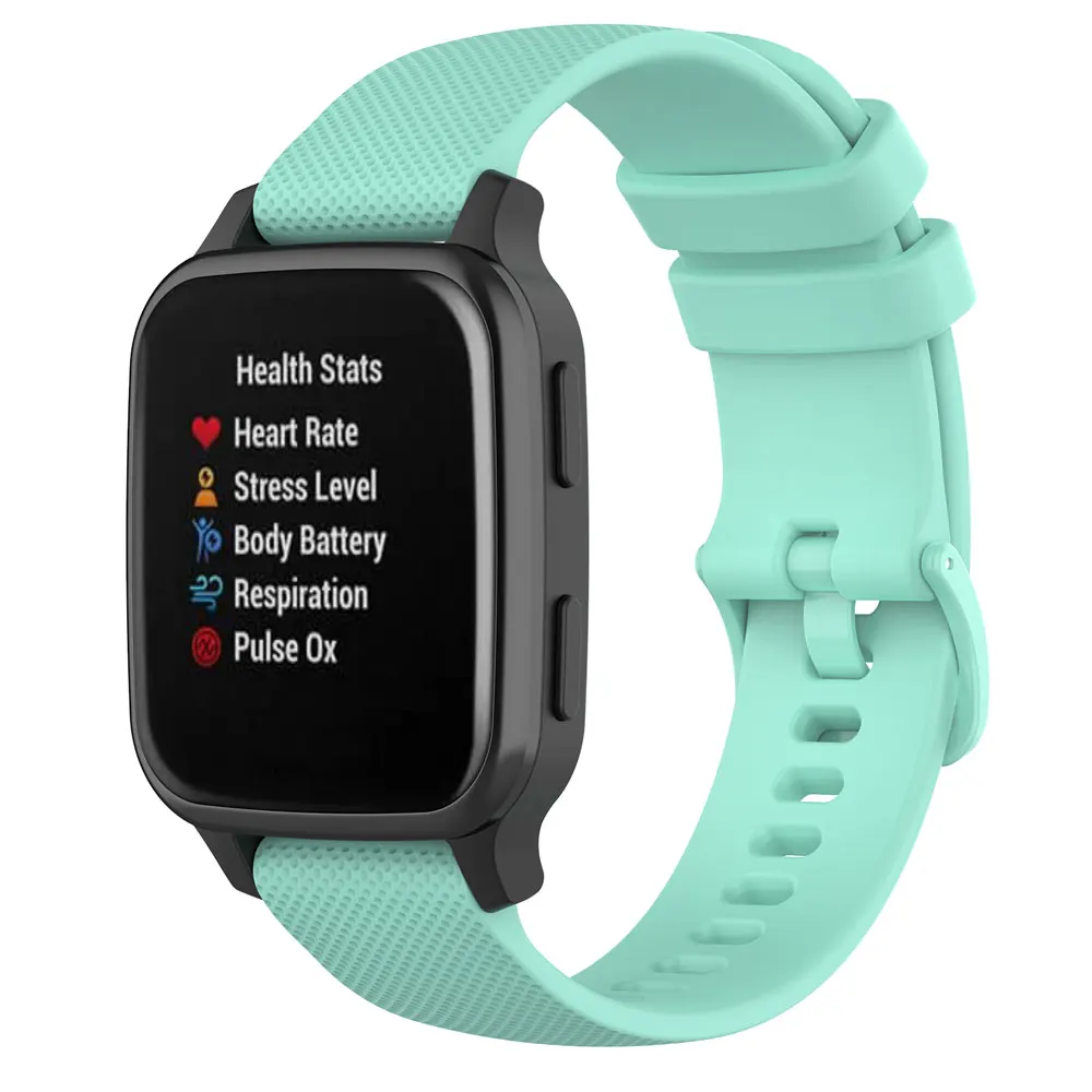 Versatile 20mm Silicone Watchband - Premium Replacement Wristband Strap