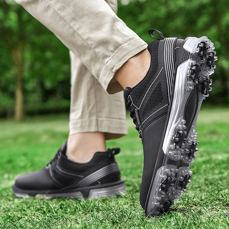 Waterproof Golf Shoes Men Comfortable Golf Sneakers Outdoor Size 40-47 Walking Footwears Anti Slip Athletic Sneakers 5