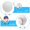 Acrylic Multi-function Basketball Ball Stand Display Holder Clear Display Rack for Baseball GOLF Softball Tennis Ball Spheres 4