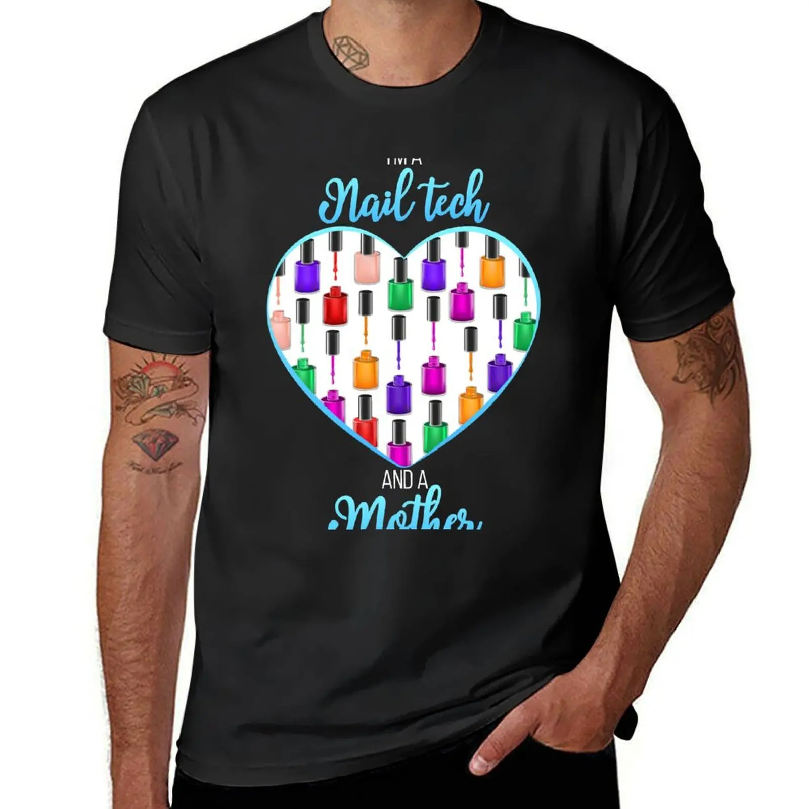 Nail Tech T-Shirt shirts graphic tees anime kawaii clothes mens graphic t-shirts pack