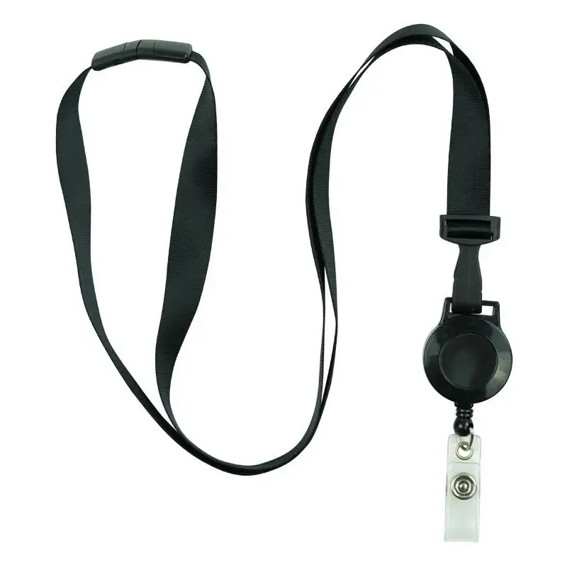 Black Reel Lanyard