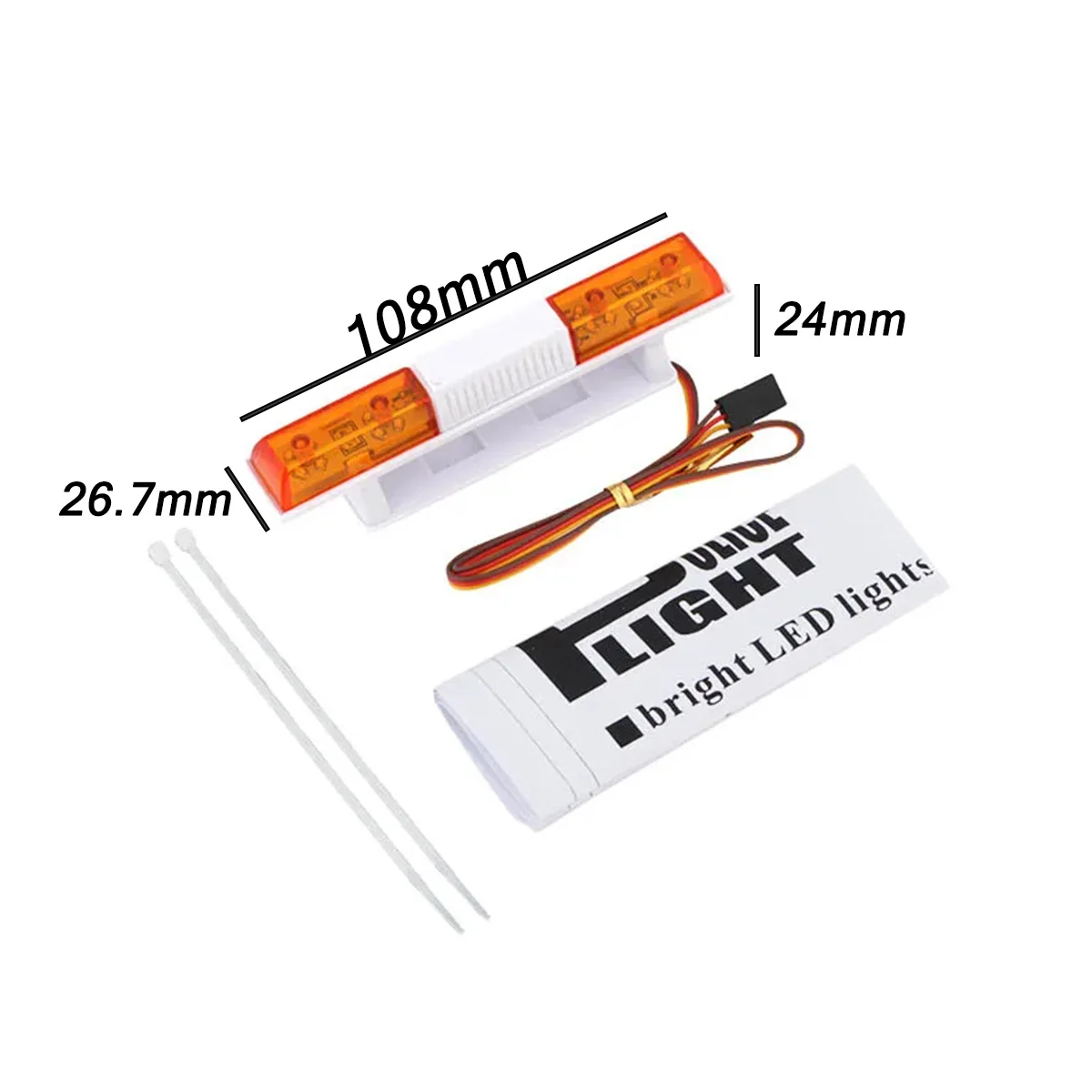 rc car flashing light