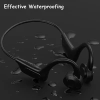 Real Bone Conduction Earphones With TF Card Sport Wireless Earphone Bluetooth-Compatible Headset Hands-free With Mic For Running - Image 6