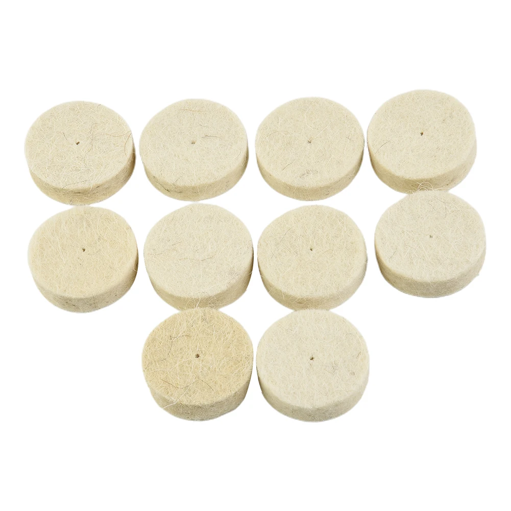 33-teiliges Set aus Wollfilz-Polierscheiben, Polierpads, Schmuckspiegelpolierpads mit 3mm Schaft für Bohrmaschinen und Rotationswerkzeuge – Detail 2