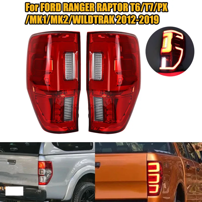 1Pair-Car-LED-Rear-Tail-Light-Assembly-Brake-Signal-Light-For-FORD ...
