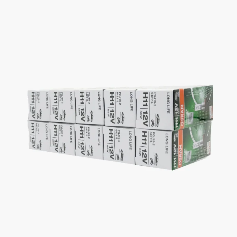 OSRAM H11 Original Long Life Halogen Headlight Bulb - 12V 55W