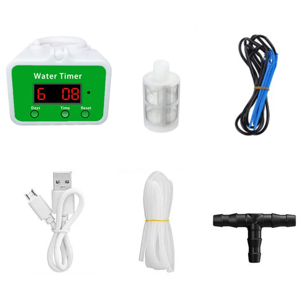 

Automatic Watering Pump Drip Irrigation Plant Dripper Outdoor Patio