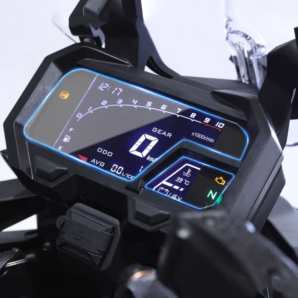Loncin VOGE 300DS 2019-2021 오토바이 투명 TPU 유압 응고 장비..