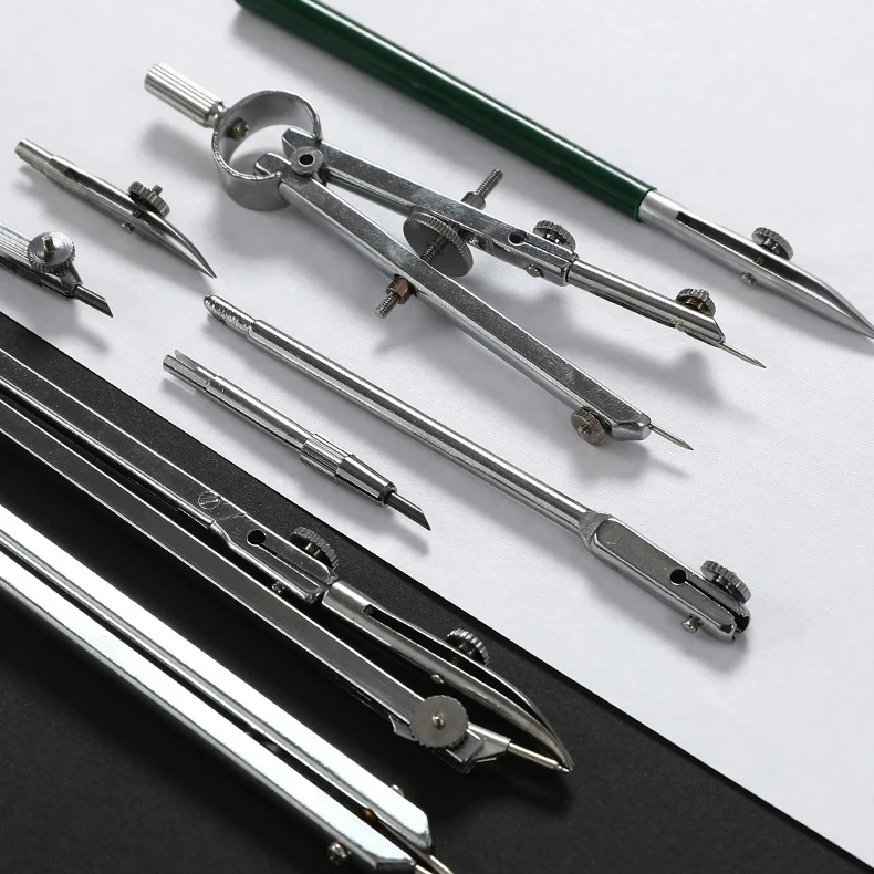 Calibro A Compasso 100mm - Acciaio, Per Disegno E Lavorazione