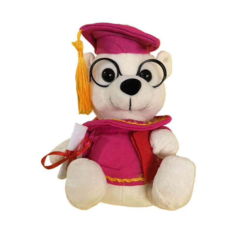 Cute Graduate Bear Plush Toy - Fun Graduation Gift & Home Decor