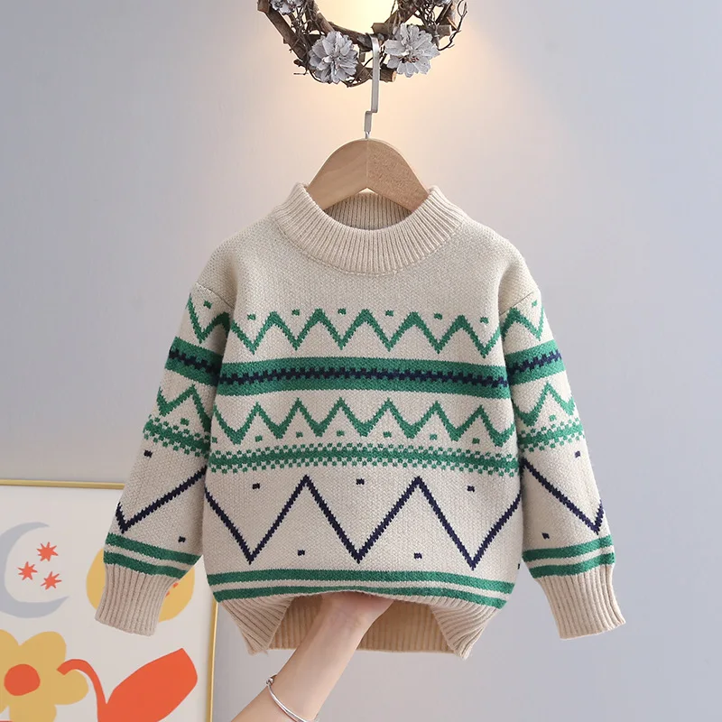 

Пуловер для мальчиков, свитеры, Осень-зима, детские вязаные свитеры, одежда для малышей от 3 до 8 лет, детский шерстяной свитер для подростков