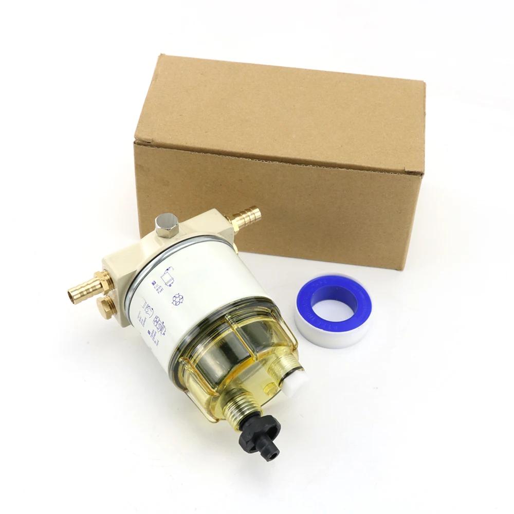 R12T Fuel Filter Element Water Separator Replaces ZG1/4-19 120AT S3240 NPT FS19802 P502489 R12P R12S fuel filter fuel filter water separator
