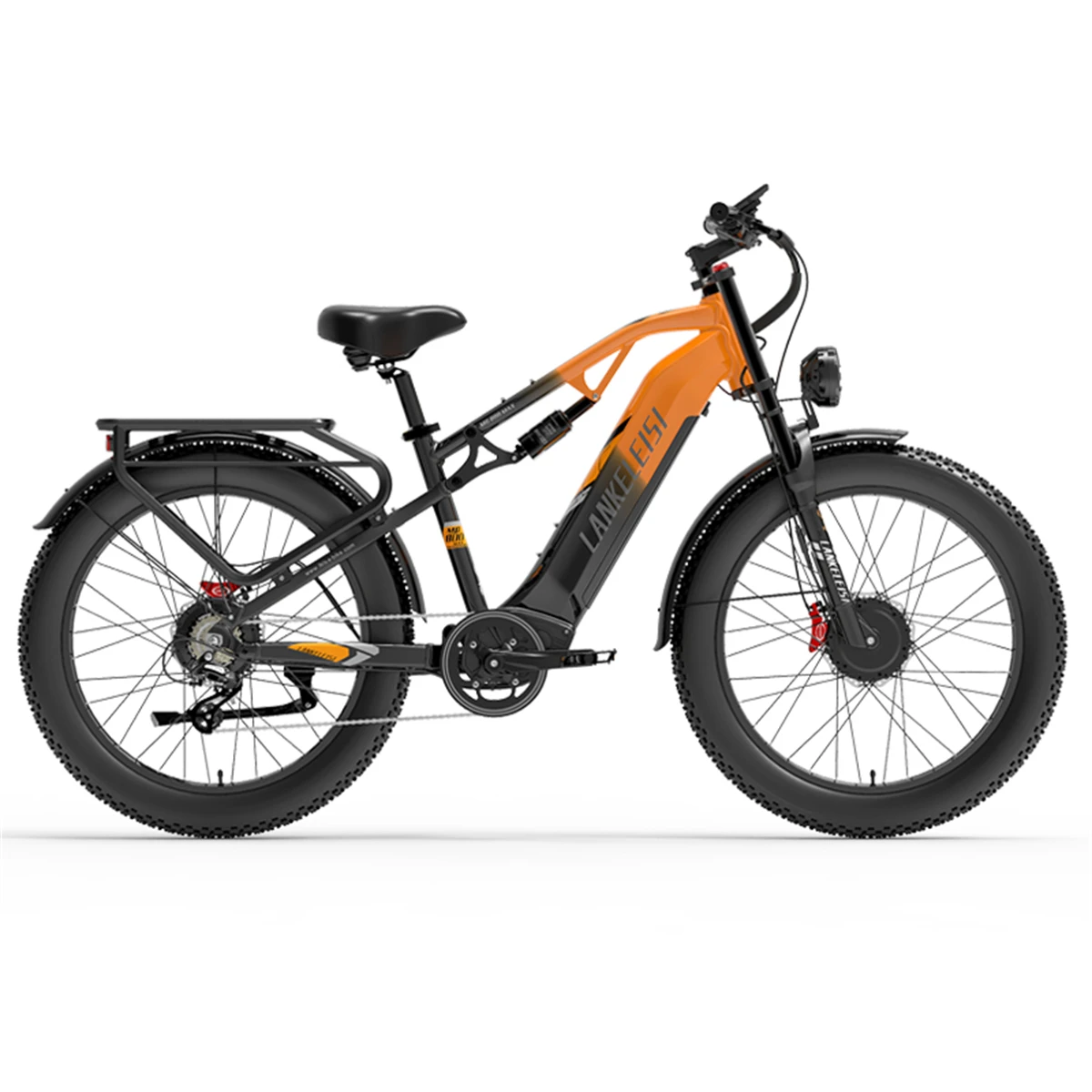 LANKELEISI MG800MAX E-Bike für Erwachsene, 48V20AH City-E-Bike, 26-Zoll-Reifen, nicht faltbar, LCD-Instrument, Elektrofahrrad – Detail 16