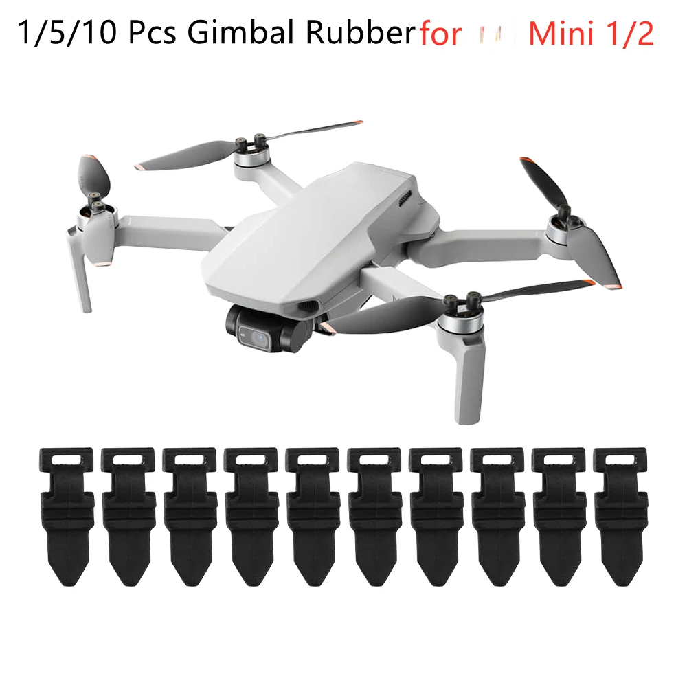 Per Dji Mini 1/2 1/5/10 Pcs Gimbal Gomma Gimbal Fotocamera Cuscino Di Smorzamento Palla Ammortizzante Accessorio Drone Pezzi Di Ricambio
