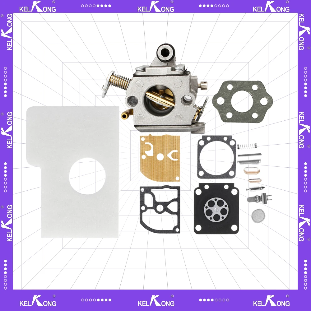 

KELKONG Carburetor Carb For Stihl MS170 MS180 017 018 Chainsaw Air Filter Fuel Oil Line Spark Plug Muffler Gasket For Zama